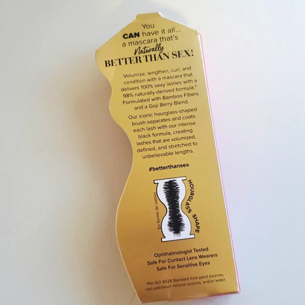 NIB Too Faced Naturally Better Than Sex Mascara FULL SZ